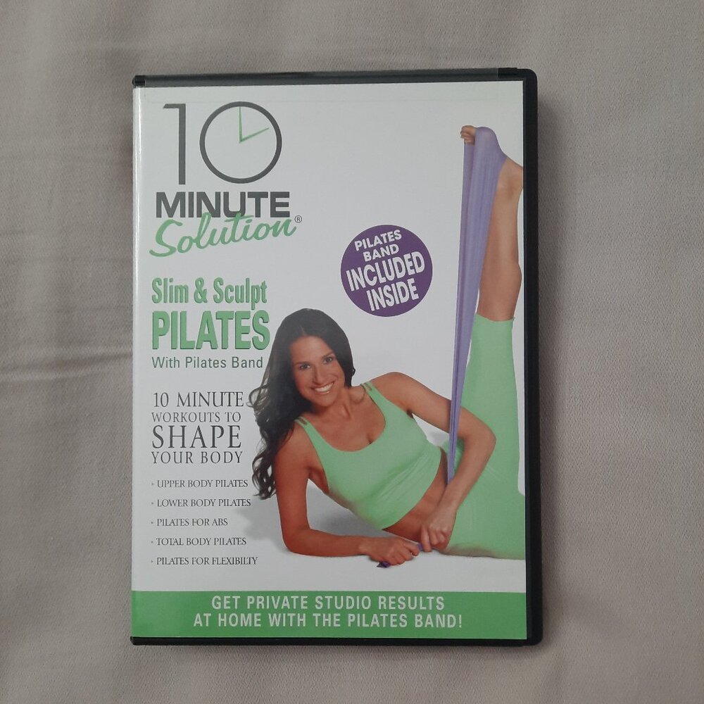 Exercise DVD: 10 Minute Solution Slim and Sculpt Pilates